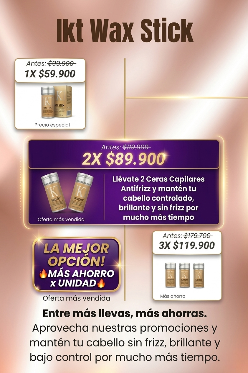 StickFix Pro™ Cera capilar en barra IKT