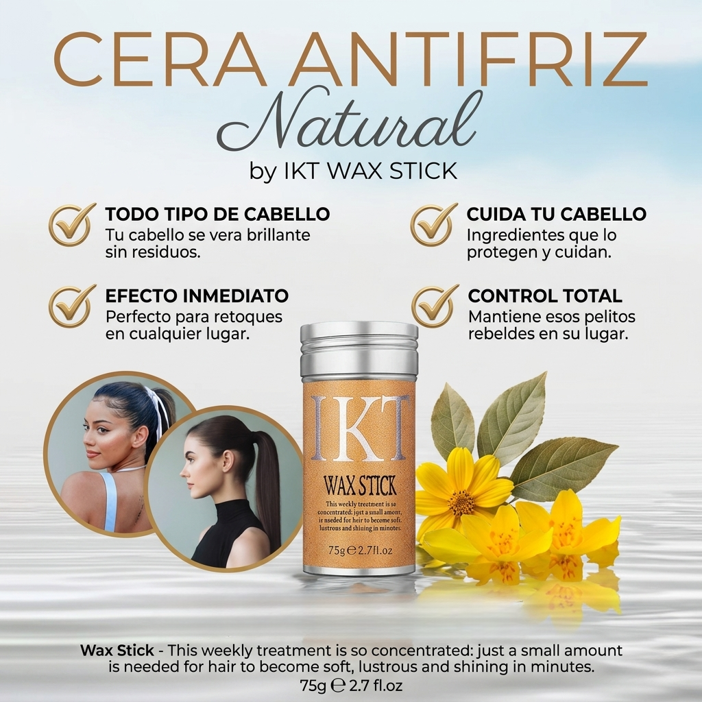 StickFix Pro™ Cera capilar en barra IKT
